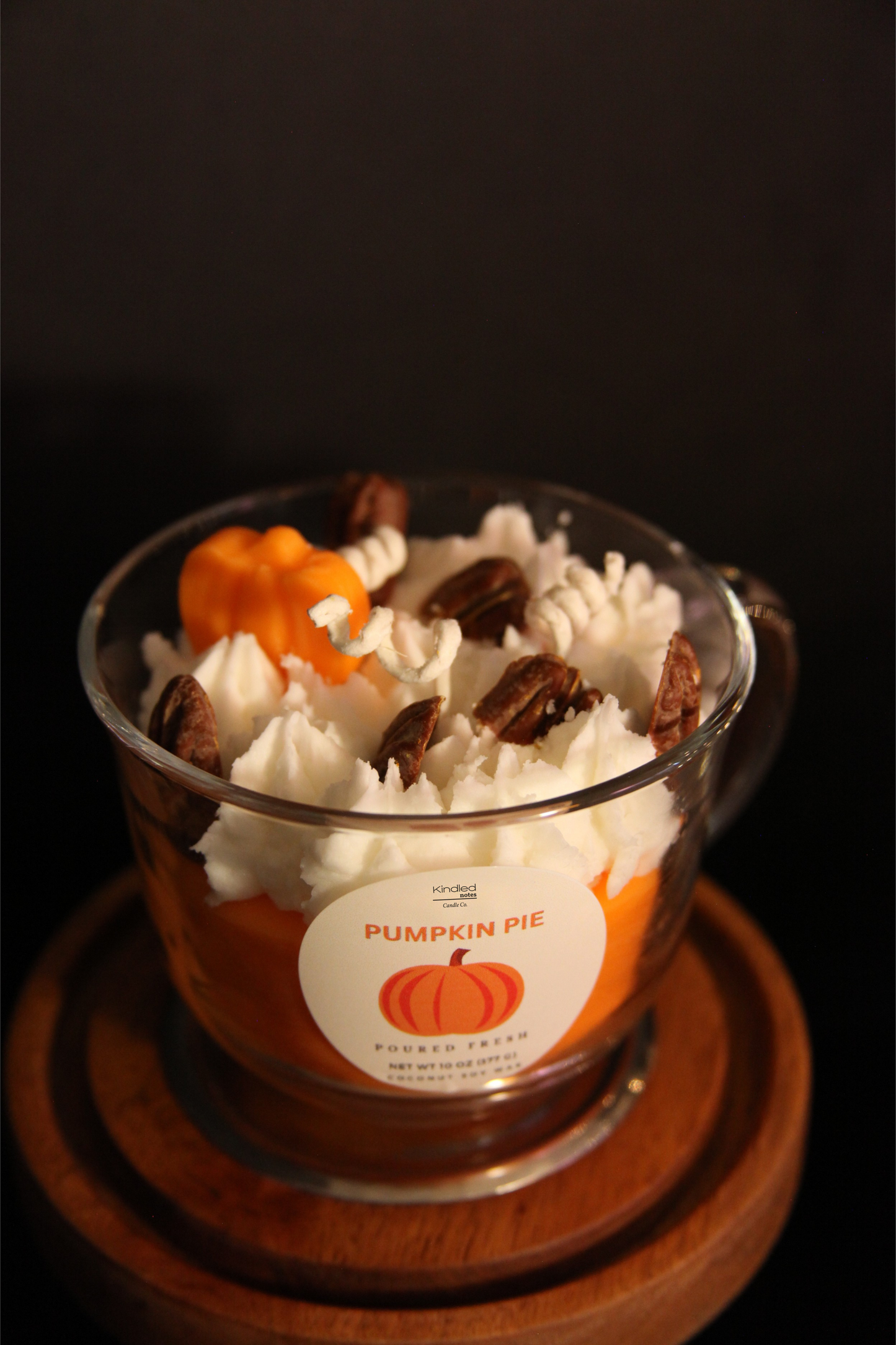 Pumpkin Pie Dessert Candle