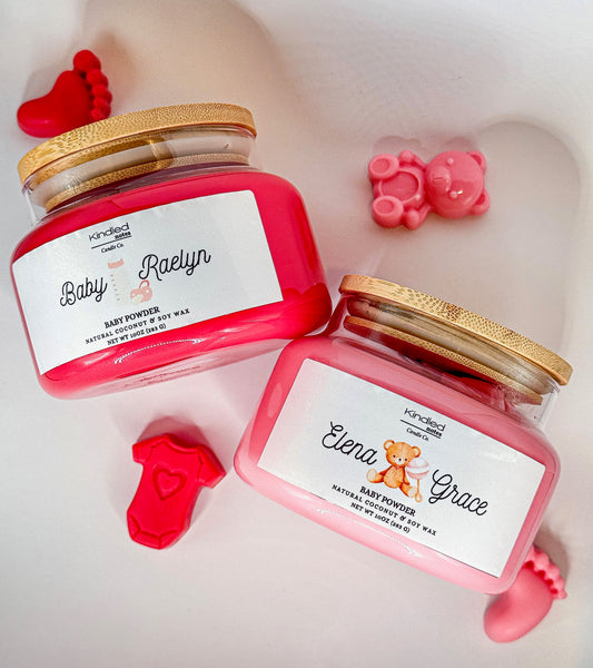 Baby Powder Nursery candle