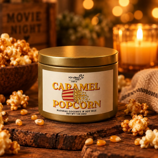 Caramel Popcorn 7oz Candle