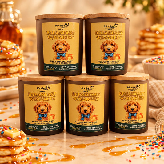 Breakfast with Marley Candle