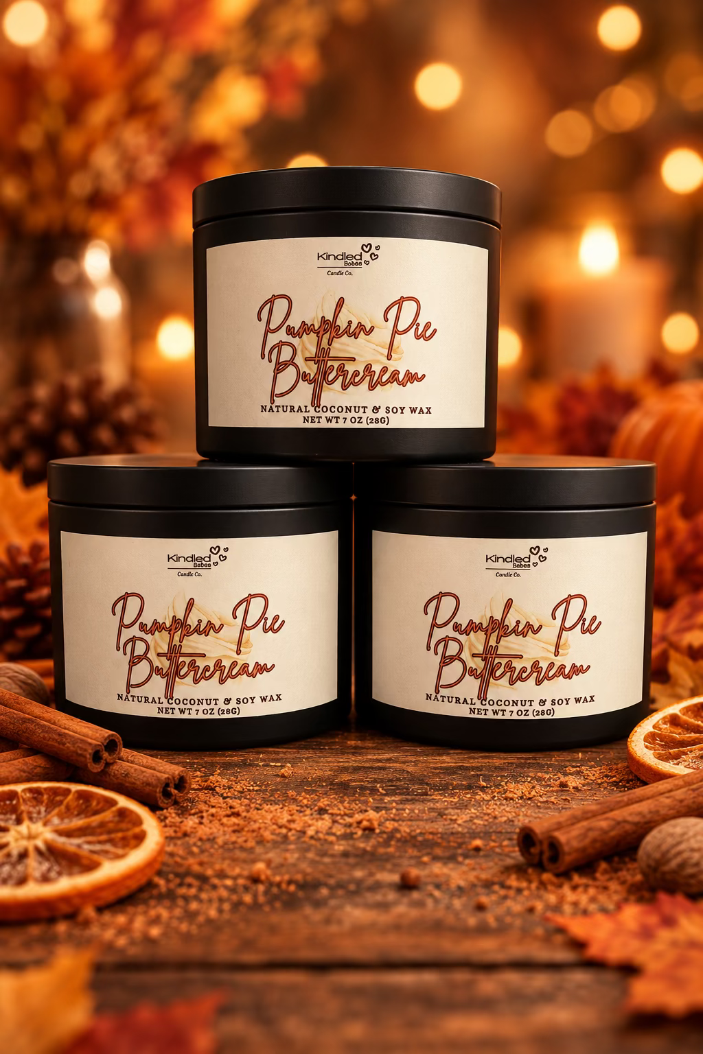 Pumpkin Pie Buttercream 7oz Candle